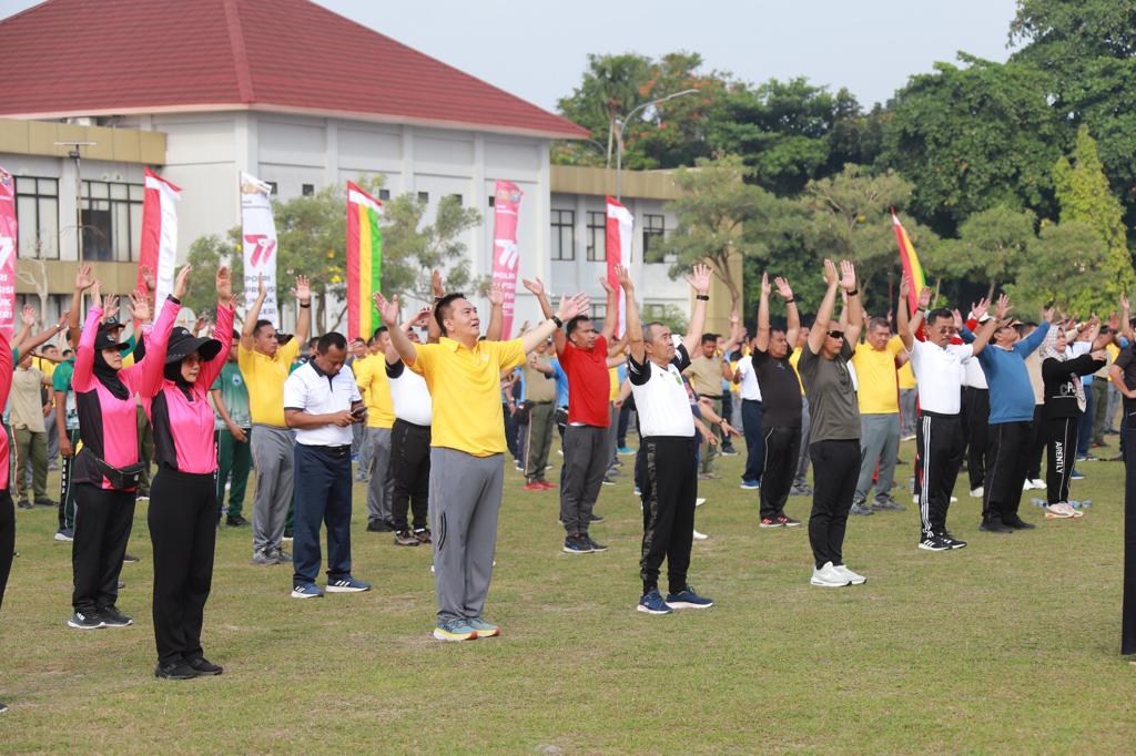 Meriahkan Hari Bhayangkara ke 77, Polda Riau Akan Gelar Fun Walk Dengan Hadiah Utama 4 Sepeda Motor